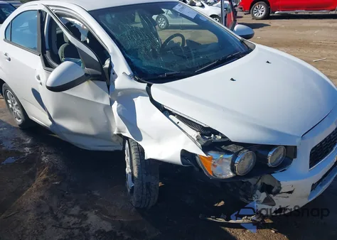 2012 Chevrolet Sonic 2Ls from USA, damaged, VIN 1G1JA5SH9C4207543